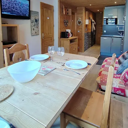 Cosy 4 Pers, Renove Style Montagne, Aux Pieds - Fr-1-545-53 * Val Thorens