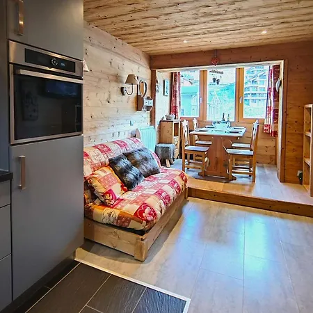 Cosy 4 Pers, Renove Style Montagne, Aux Pieds - Fr-1-545-53 ואל טורנס