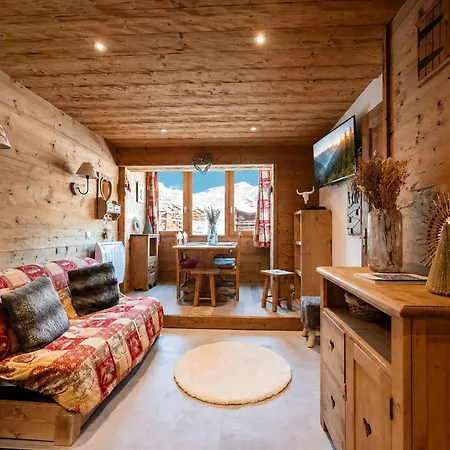 Cosy 4 Pers, Renove Style Montagne, Aux Pieds - Fr-1-545-53 *