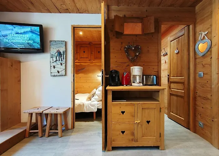 Апартаменты Cosy 4 Pers, Renove Style Montagne, Aux Pieds - Fr-1-545-53 *