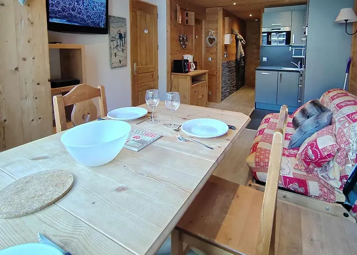 Cosy 4 Pers, Renove Style Montagne, Aux Pieds - Fr-1-545-53 * ואל טורנס