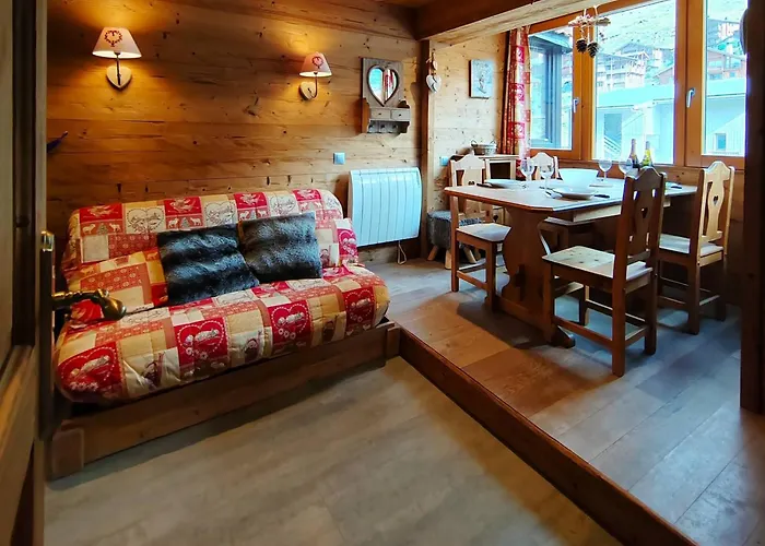 Cosy 4 Pers, Renove Style Montagne, Aux Pieds - Fr-1-545-53 דירה ואל טורנס